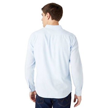 WRANGLER LS 1 PKT SHIRT MĘSKA KOSZULA MATERIAŁOWA NAVY W5A18B114 112146092