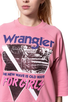 WRANGLER RAGLAN SWEAT SEA PINK W6069IGWF 112130420