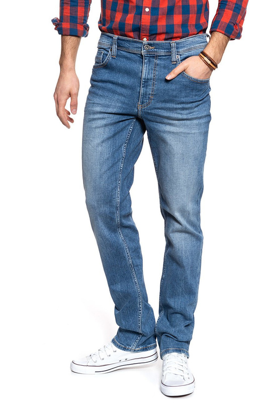 SPODNIE MĘSKIE MUSTANG Washington DENIM BLUE 1009083 5000 411