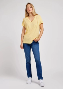 LEE DAMSKIE SPODNIE JEANSOWE LEE ELLY NIGHT SKY 112338322