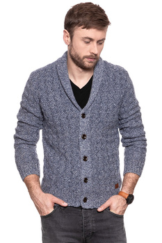 WRANGLER ZIG ZAG CARDIGAN NEW INDIGO W8575R2RQ