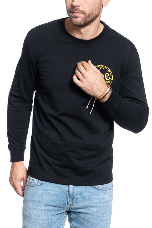 MĘSKA KOSZULKA Z DŁUGIM RĘKAWEM LEE LS BLACK L80PWY01 112121476