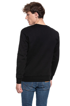 BLUZA LEE VELOURS CREW SWS BLACK L81STJ01 112121904