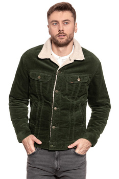 KURTKA ZIMOWA LEE SHERPA JACKET FOREST NIGHT L87AFA96 112122839