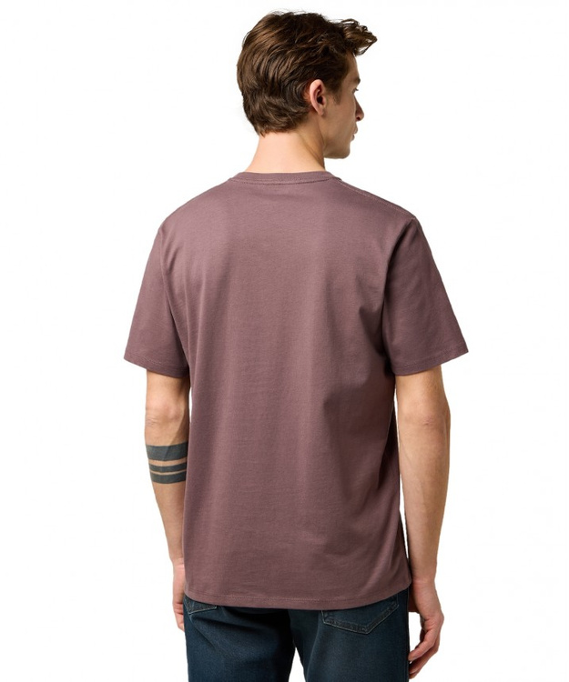 MESKA KOSZULKA WRANGLER SMALL GRAPHIC TEE PEPPERCORN 112371472