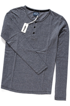 WRANGLER LS HENLEY PHANTOM W7B02F516