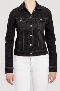 LEE SLIM RIDER DAMSKA KURTKA JEANSOWA BLACK ORRICK L541DWJN 112112643