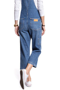 DAMSKIE OGRODNICZKI WRANGLER CARPENTER BIB ALL STAR BLUE W29RRI25U 112128591