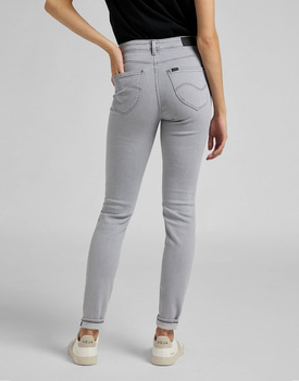 DAMSKIE SPODNIE JEANSOWE LEE Scarlett High LIGHT GREY L626SXCM 112114406
