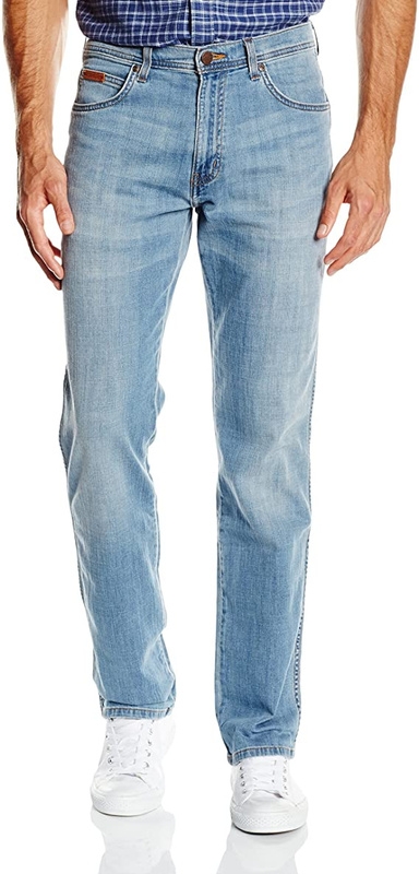 WRANGLER ARIZONA STRETCH MĘSKIE SPONIE JEANSOWE LIKE LINEN LITE W12OBD47S