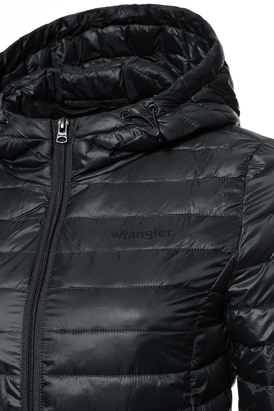 DAMSKA KURTKA PRZEJŚCIOWA WRANGLER NYLON JACKET BLACK W4082YN01 112128710