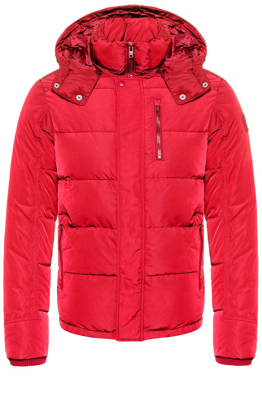 KURTKA ZIMOWA WRANGLER PROTECTOR JACKET SALSA RED W4727W3WN 112129021