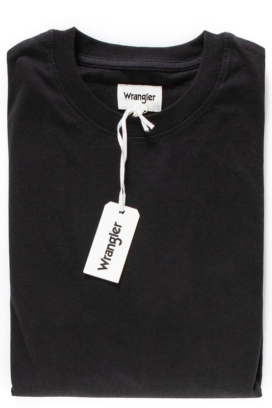 WRANGLER T-SHIR LS SEASONAL LOGO BL W7B98DB01 112131573