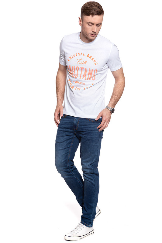 MUSTANG T SHIRT Alex C Print 1009048 2045