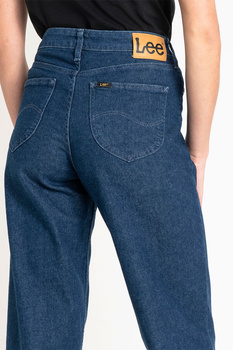 LEE WIDE LEG DAMSKIE SPODNIE JEANSOWE DARK WILMA L30GDJGR 112106444