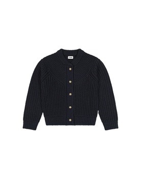 DAMSKI SWETER WRANGLER WESTERN CARDIGAN DARK NAVY 112370796