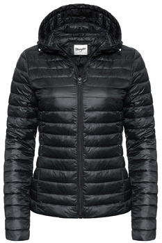 DAMSKA KURTKA PRZEJŚCIOWA WRANGLER NYLON JACKET BLACK W4082YN01 112128710