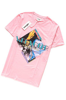 KOSZULKA WRANGLER GRAPHIC TEE SEA PINK W7B61FKWF 112131515