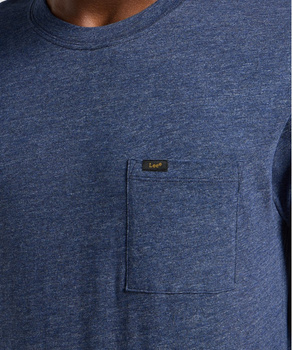 MESKA KOSZULKA LEE ULTIMATE POCKET TEE NAVY MELE 112365463