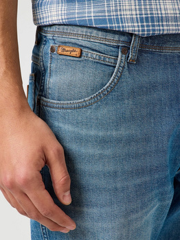 MESKIE SPODENKI WRANGLER TEXAS SHORTS OCEAN SURGE 112362549