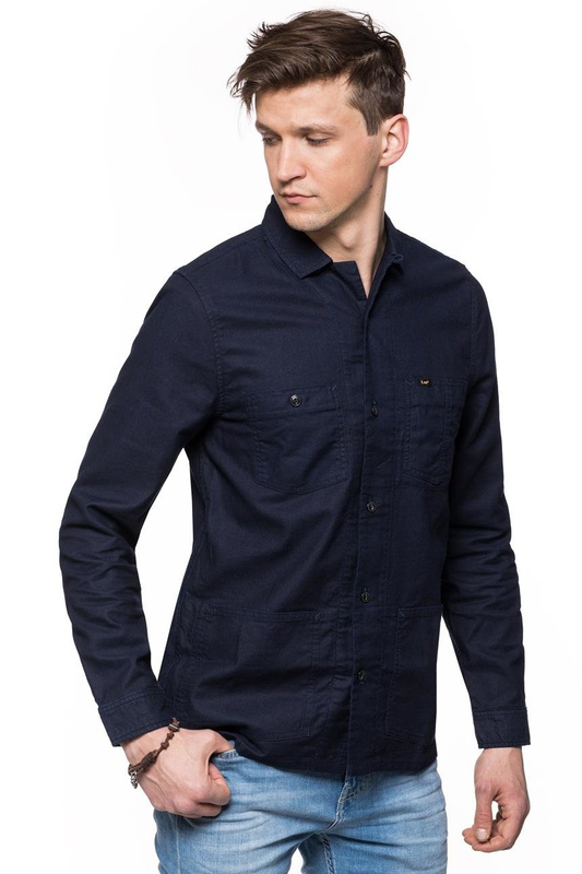 LEE OVERSHIRT BLUE EXPLORE L87GWWUK
