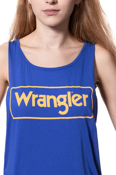 WRANGLER T SHIRT DAMSKI B&Y KABEL TANK NAUTICAL BLUE W726LF7V2 112130931