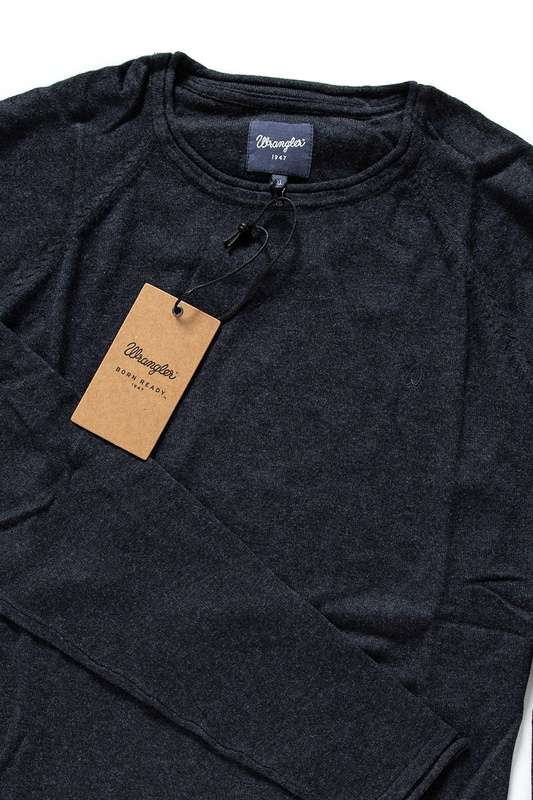 WRANGLER ROLL EDGE CREW MOOD INDIGO W8593RG38