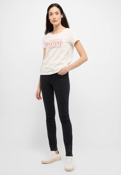 Damskie Spodnie jeansowe Mustang Style Shelby Slim Denim Black 1015564 4000 802