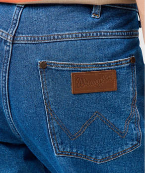 MESKIE SPODNIE WRANGLER FRONTIER DARK STONE 112362451