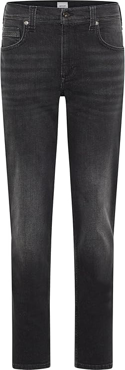 Męskie Spodnie Jeansowe Mustang Style Washington Straight Denim Black 1016334 4000 802