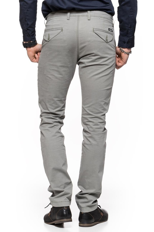 LEE SPODNIE MĘSKIE CHINO GREY L768GK81