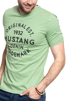 MUSTANG T SHIRT Logo T-Shirt MISTLETOE 1007561 6206