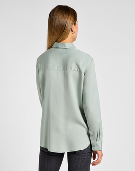 DAMSKA KOSZULA LEE POCKETLESS SHIRT POND 112355137