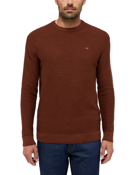 MUSTANG Elliot Cinnamon MĘSKI SWETER LOGO 1015815 3238