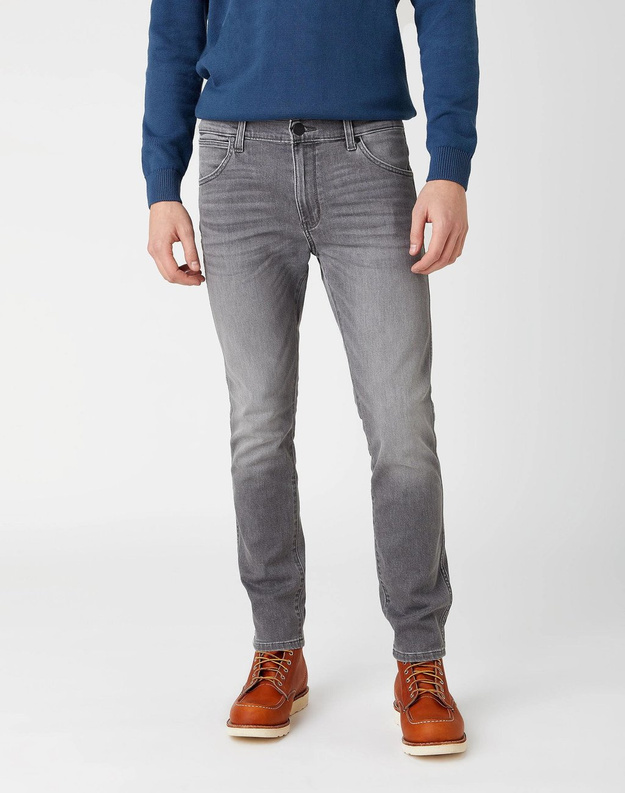 MĘSKIE SPODNIE JENASOWE WRANGLER LARSTON SILKY GREY W18S2760S 112141207