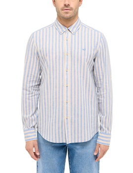 Męska Koszula Mustang Style Rawlins Blue Bold Stripe 1016249 12708