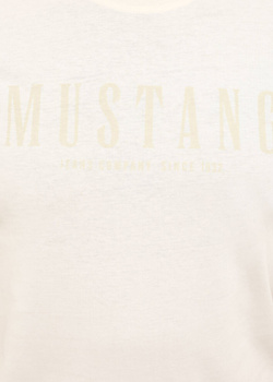 Męski T-Shirt Mustang Style Austin Whisper White 1016480 2013