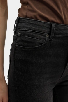 Damskie Spodnie Jeansowe Mustang Style Georgia Super Skinny Denim Black 1016903 4000 802