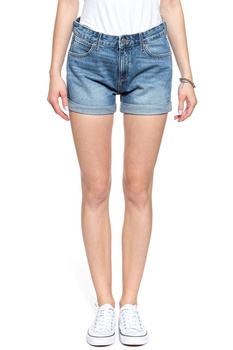 DAMSKIE SPODENKI WRANGLER BOYFRIEND SHORT MOTEL BLUE W29KVC245 112128580