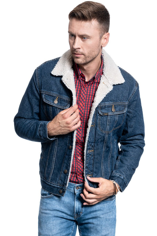 LEE SHERPA JACKET STONE CLAYTON L87ARDCD 112122872