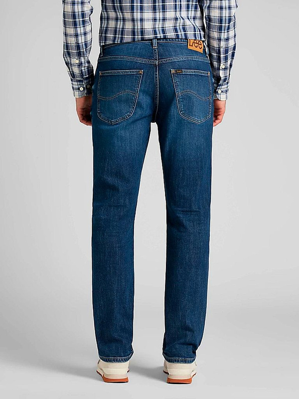 LEE BROOKLYN STRAIGHT MĘSKIE SPODNIE JEANSOWE SEA SALT WORN L452PXEI 112322216