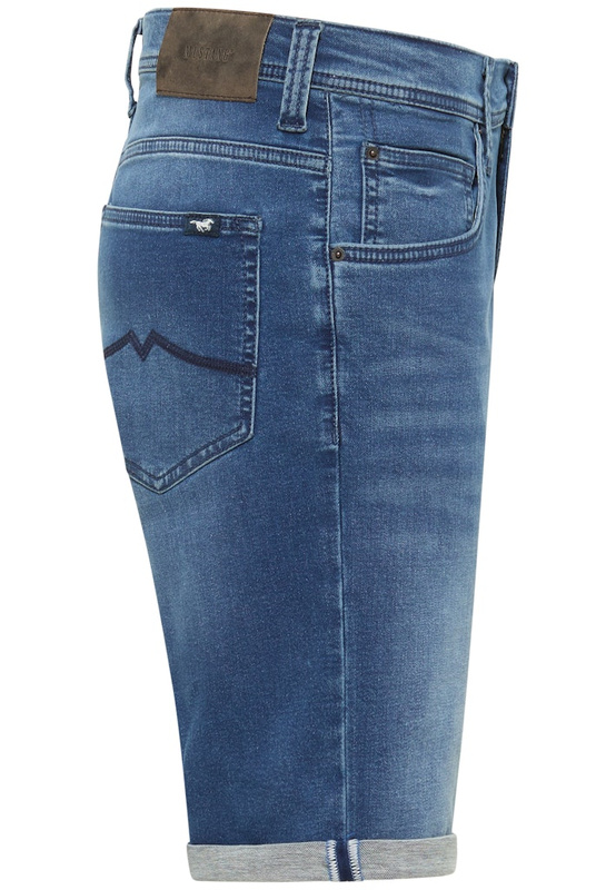 Męskie szorty Mustang Style Chicago Shorts Z Denim Blue 1016350 5000 403