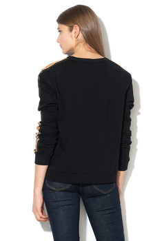 BLUZA DAMSKA LEE CREW TAPED SWS BLACK L53ORX01 112112444