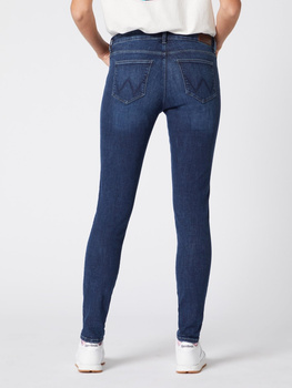 DAMSKIE SPODNIE JEANSOWE WRANGLER SKINNY TRUE DARK W28K-JY-78Z 112128288