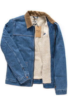 WRANGLER HAWKINS JACKET MID STONE W448BG22U