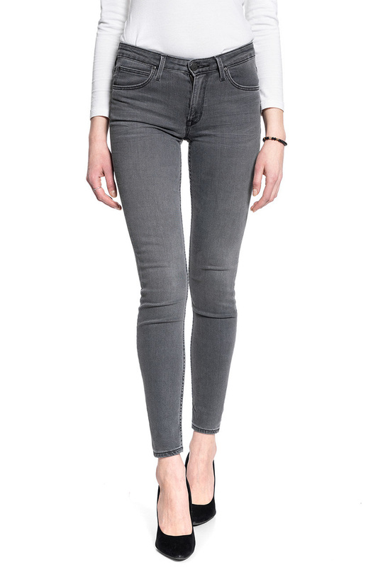 DAMSKIE SPODNIE JEANSOWE LEE SCARLETT RAVEN GREY L526YGCE 112111950
