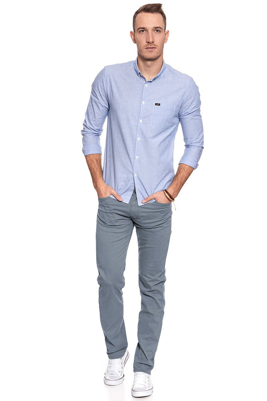 LEE SPODNIE MĘSKIE DAREN ZIP FLY DARK GREY L707SC80 112118444