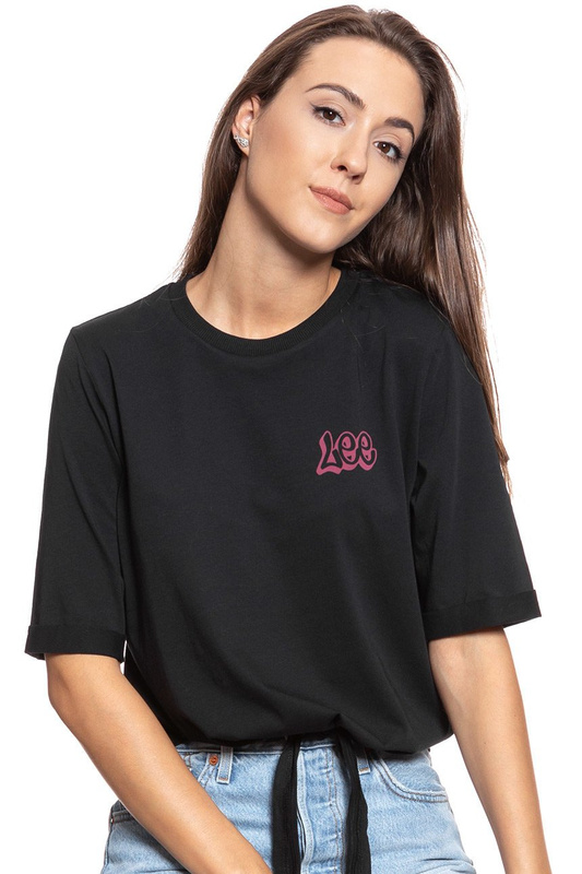 LEE GRAFFITI TEE BLACK L44WWM01 112110039