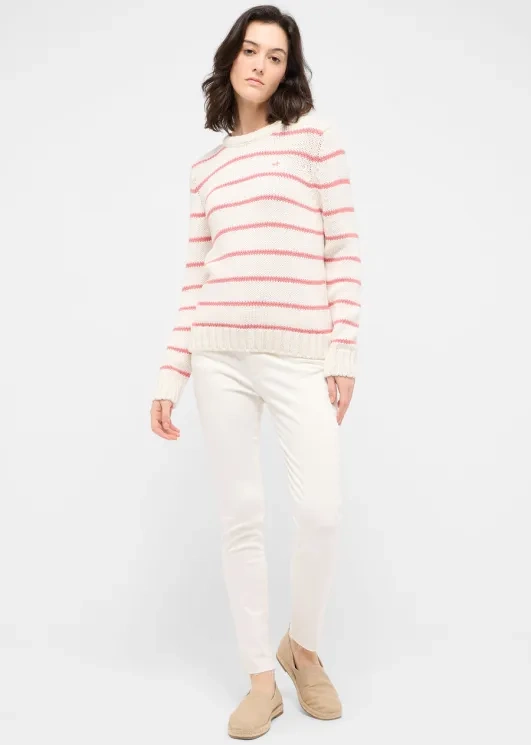 Damski Sweter Mustang Style Silas Pink Stripe French Riviera 1016174 12724