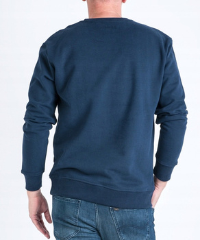 LEE LOGO SWS MĘSKA BLUZA KLASYCZNA NADRUK NIGHT SKY L82UUBSJ 112122213